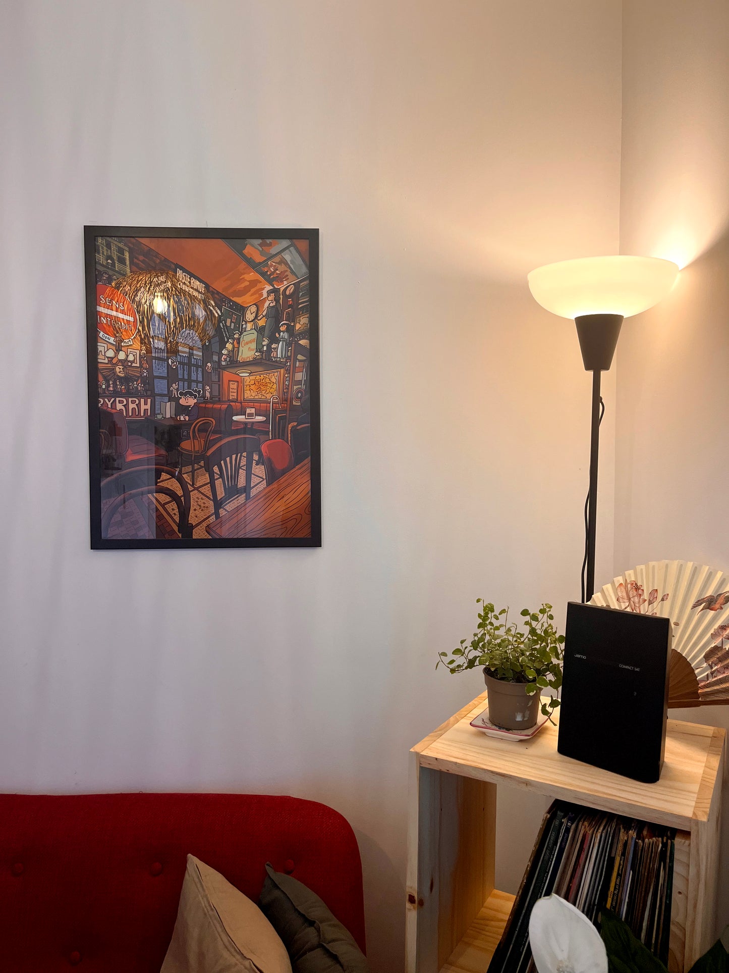 poster cafe Saint-Malo