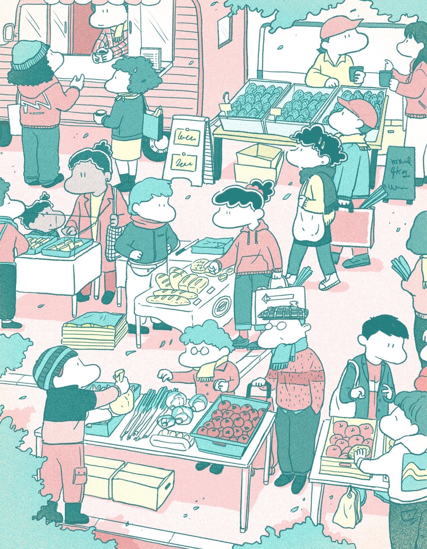 Affiche illustration A4